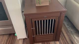 New Age Pet ecoFLEX Pet Crate End Table Review [upl. by Riplex]