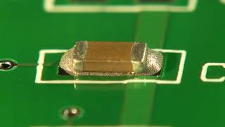 Reflow of Chip Component [upl. by Enrobialc]