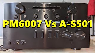 Marantz PM6007 Vs Yamaha AS501 In Depth Comparison With Sound Tests [upl. by Reube]