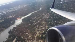 Delta Air Lines Takeoff from Pensacola PNS  Boeing 757200 75D  Loud PW2000 Engine Sound [upl. by Noied]