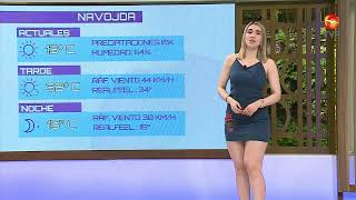 El clima con Marisol Dovala 🌞 La chica del clima TVP  24 de Marzo 2024 [upl. by Nairb365]