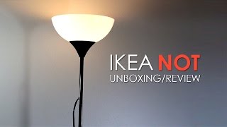 IKEA floor Lamp  Unboxing  Online Tech Review [upl. by Meekahs61]