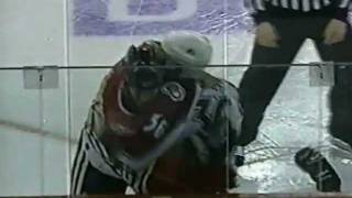 Bob Probert vs Jeff Odgers Mar 20 1999 [upl. by Irual]