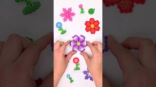 Perler Bead Flowers 💐 [upl. by Magnuson]