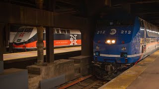 RR  Nonstop MetroNorth Action in Grand Central Terminal [upl. by Richmal173]