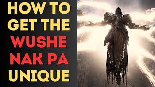 Diablo 4 How to Get The Wushe Nak Pa Unique [upl. by Sawyer]