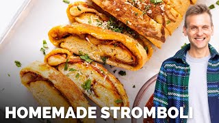 Homemade Stromboli [upl. by Annawd]