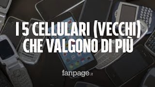 Ecco i 5 cellulari vecchi che possono valere una fortuna [upl. by Resee363]