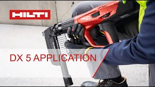 HOWTO Hilti DX5 [upl. by Oigroig]