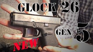 GLOCK 26 GENERATION 5  top subcompact [upl. by Zarger]