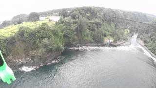 Hakalau Bay Drone View Big Island Hawaii [upl. by Harriman]