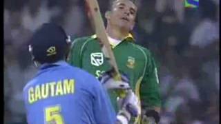 GAUTAM GAMBHIR VS ANDRE NEL  FUNNIEST SLEDGING OF ALL TIME WATCH AND COMMENT [upl. by Eram]