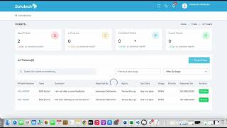 Solutech Ticketing Feature Functionality [upl. by Racklin]