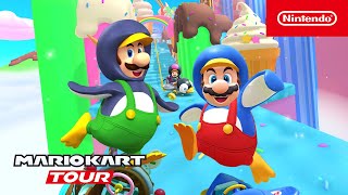 Mario Kart Tour  Sundae Tour Trailer [upl. by Dimo]