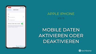 Anrufweiterleitung deaktivieren  Apple iPhone iOS 15 [upl. by Asylem]