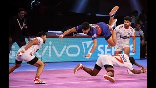 Pro Kabaddi 2018 Highlights  Dabang Delhi vs Haryana Steelers  Hindi [upl. by Ardnohs]