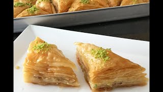 Merdaneyle Dünyanın En Kolay ve Çıtır Baklava Tarifi Bu 👉🏻bera tatlidunyasi [upl. by Ailahtan]