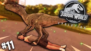 🦖 WIELKA TRAGEDIA NASZ PARK UPADA  Jurassic World Evolution 11 [upl. by Imyaj]