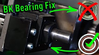 Simple BK Bearing Block Backlash Fix [upl. by Aillicirp744]