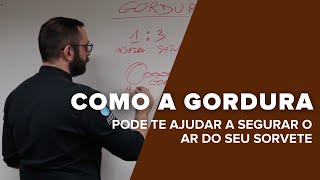 Como a gordura pode te ajudar a segurar o ar do sorvete [upl. by Nodearb]