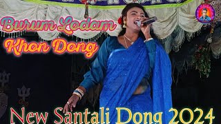 Buruma Lodam Khon  Santali Dong Song  Komolika New Sidhu Kanhu Opera 2024 [upl. by Berrie]