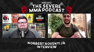 Norbert Novenyi Jr Interview Before Fight At Bellator 297 [upl. by Lieno]