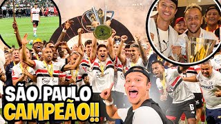 SÃO PAULO CAMPEÃO DA SUPERCOPA NOS PÊNALTIS E EU TAVA DENTRO DO CAMPO Sao Paulo x Palmeiras [upl. by Palua]