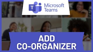 How to Add Co Organizer in Microsoft Teams [upl. by Asia]