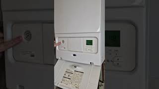 How to top up pressure Worcester Bosch boiler keyless filling link [upl. by Snowman177]