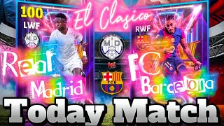 🤯 El Clasico Madrid VS Barcelona🔥 eFootball 25 LIVE 🛑 efootball [upl. by Avalsorim]