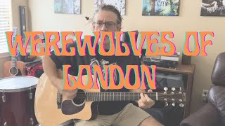 Werewolves of London  Warren Zevon Acoustic Cover [upl. by Nafets]