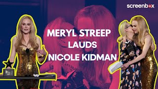 Nicole Kidmans AFI Triumph Meryl Streep Presents Naomi Watts Morgan Freeman Share Tributes [upl. by Ueihttam]