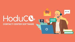 HoduCC Omnichannel Contact Center Software Solution HoduSoft 2021 [upl. by Jorin]