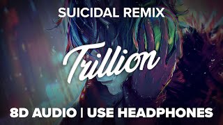 YNW Melly ft Juice WRLD  Suicidal Remix 8D AUDIO  LYRICS [upl. by Noiraa728]