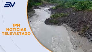 La erosión del río Coca amenaza al oleoducto de crudos pesados en el límite de Napo  Televistazo [upl. by Herb]