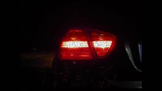 2008 BMW 320d Flatout at night [upl. by Ramona]