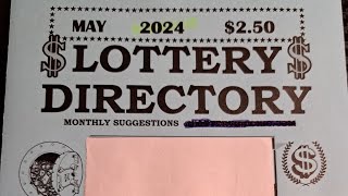 💲💰Lottery Directory May 2024  Pick 3 amp 4  Good for all states [upl. by Sheff905]