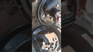 wheel cylinder repair [upl. by Airebma]