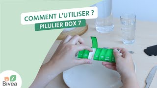 Le pilulier Box7  Mieux organiser ses médicaments avec Anabox [upl. by Namreg]