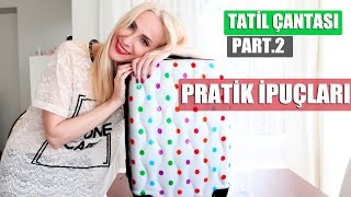 Tatil Valiz İçin Pratik İpuçları 2Parça  Sebi Bebi [upl. by Ohnuj]