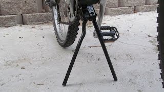 Review Pletscher doublelegged bicycle kickstand one that breaks your bank [upl. by Karina]