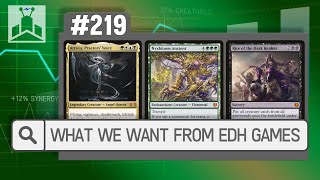 What Do You Want From A Game of Commander  EDHRECast 219 [upl. by Ardnwahsal969]