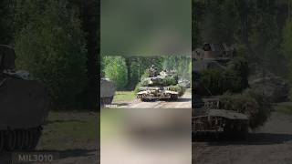 US Army NATO Powerful M1A2 SEPV3 Abrams tanks in Finland [upl. by Ocker]