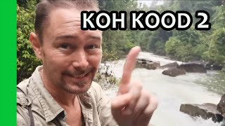 KOH KOOD 2  THAILANDIA cascate e pizza a Koh Kod [upl. by Gregrory279]