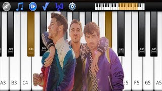 Jonas Brothers  Used To Be  Piano  Instrumental [upl. by Bonnice]