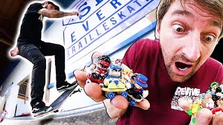 TECH DECK DUDES VS REAL SKATER [upl. by Ailb]