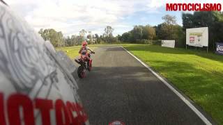 Sic Supermoto Day la caduta di Mattia Pasini [upl. by Weirick]