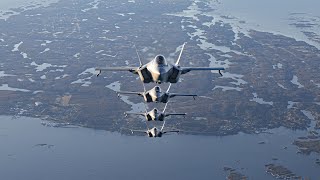 The Norwegian Air Force prepares for exercise Nordic Response 2024 [upl. by Lilahk]