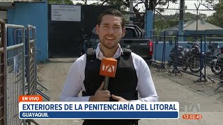 Una nueva masacre se registró en la Penitenciaría del Litoral [upl. by Hsakiv]