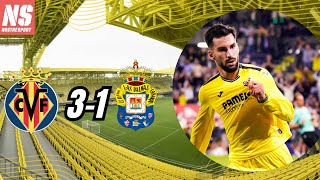 VILLARREAL 31 LAS PALMAS Análisis del partido [upl. by Tegirb240]